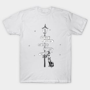 Witchy Crossroad Sign T-Shirt